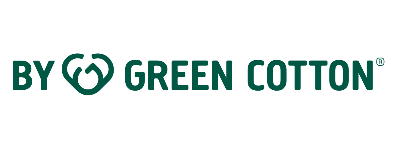Logo of 'By Green Cotton' on a white background