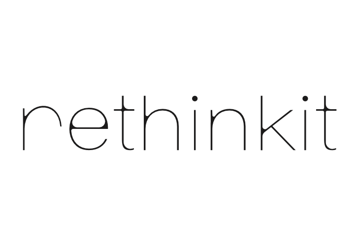 Logo of 'rethinkit' on a white background